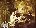 MANET EDOUARD (1832-1883) - Il picnic